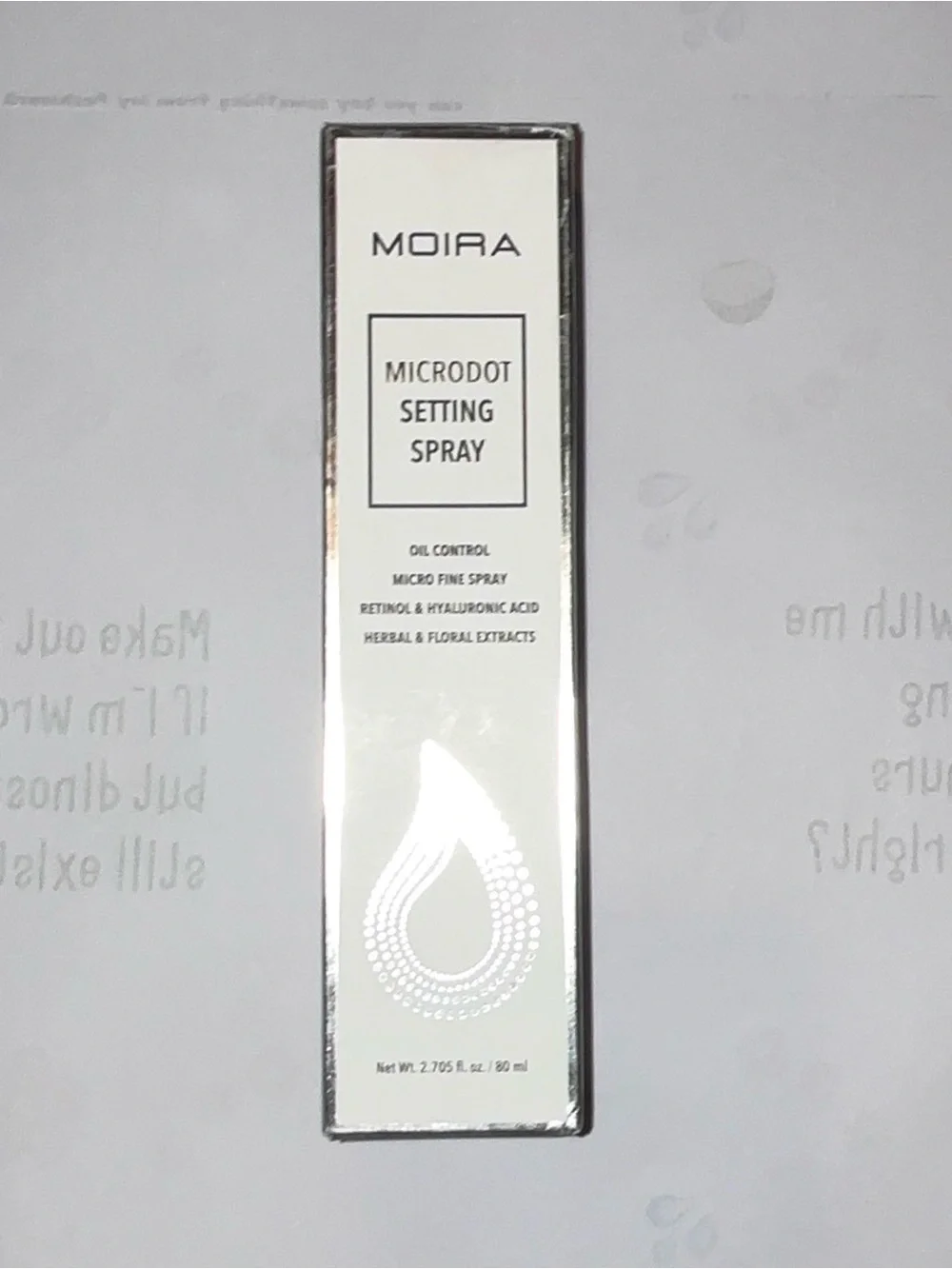 MOIRA Microdot Setting Spray